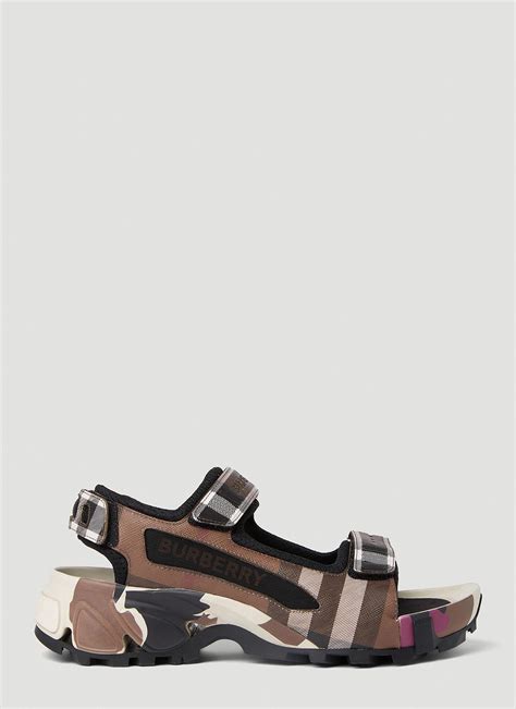 women burberry flip flops|Burberry arthur sandals for women.